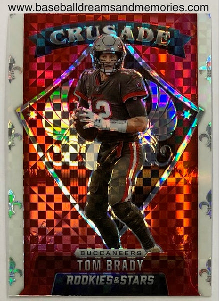 2021 Panini Rookie & Stars Tom Brady Crusade Prizm Card