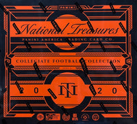 2020 Panini National Treasures Collegiate Football Hobby Box