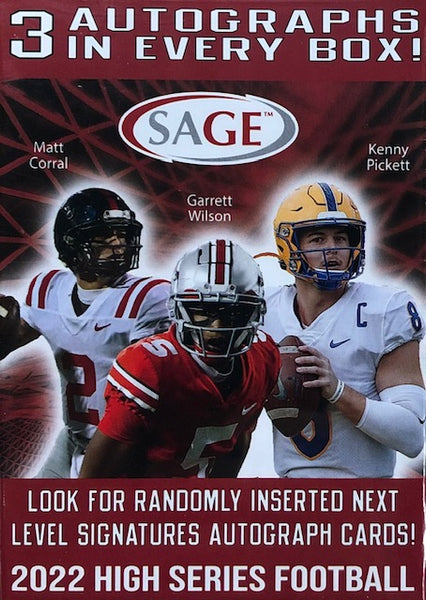 2022 Sage Football High Series Blaster Box