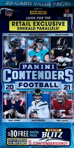 2021 Panini Contenders Football Value Pack