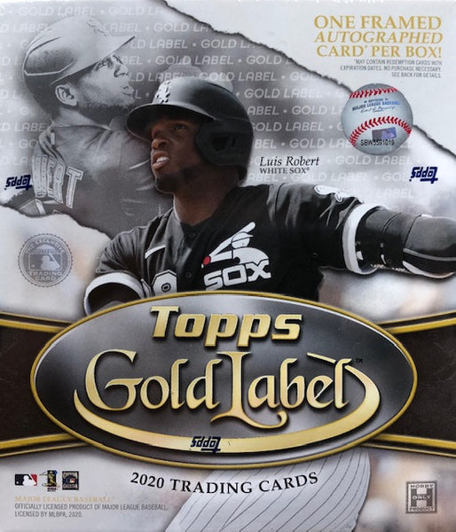 2020 Topps Gold Label Baseball Hobby Box