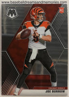2020 Panini Mosaic Joe Burrow Rookie Card