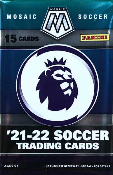 2021-22 Panini Mosaic Premier League Soccer Hobby Pack