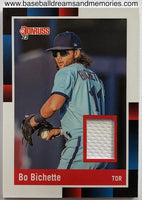 2022 Panini Donruss Bo Bichette Jersey Card