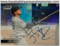 2021 Topps Stadium Club Chrome Luke Voit Autograph Card