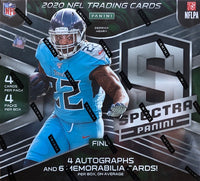 2020 Panini Spectra Football Hobby Box