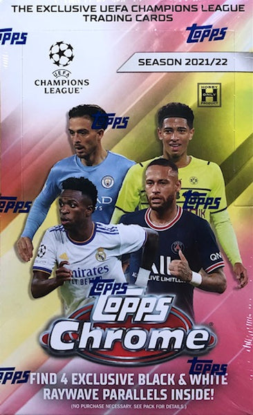2021-22 Topps UEFA Champions League Chrome Soccer LITE Hobby Box