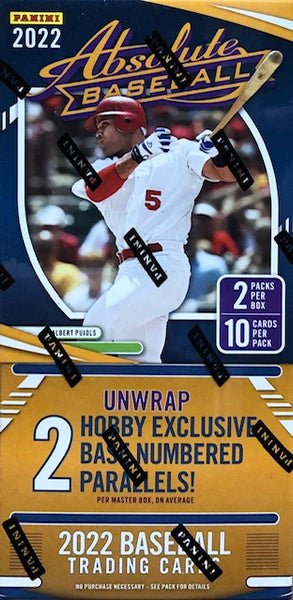 2022 Panini Absolute Baseball Hobby Box