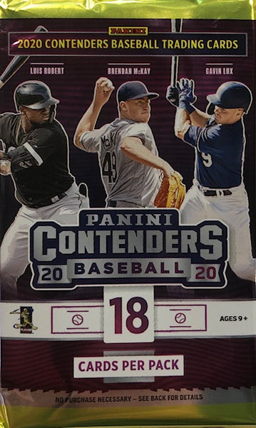 2020 Panini Contenders Baseball Hobby Pack