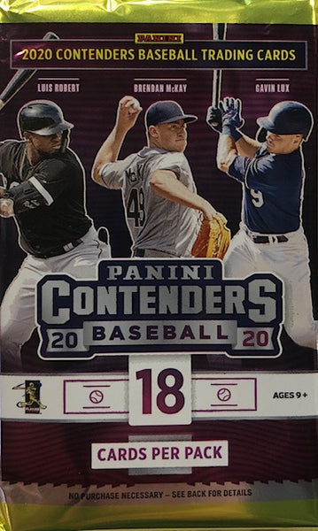 2020 Panini Contenders Baseball Hobby Pack