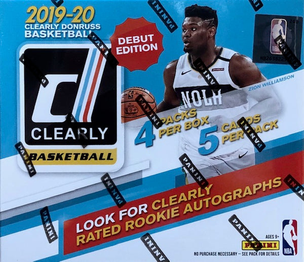 2019-20 Panini Clearly Donruss Basketball Hobby Box