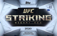 2020 Topps UFC Striking Signatures Hobby Box