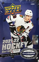 2021-22 Upper Deck Series 2 Hockey Hobby Box (Call 708-371-2250 For Pricing & Availability)