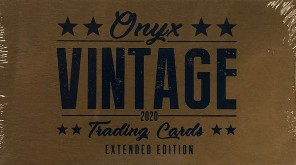 2020 Onyx Vintage Extended Series Baseball Hobby Box