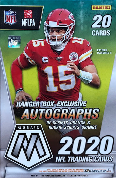 2020 Panini Mosaic Football Hanger Box