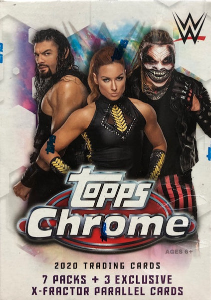 2020 Topps WWE Chrome Wrestling Blaster Box
