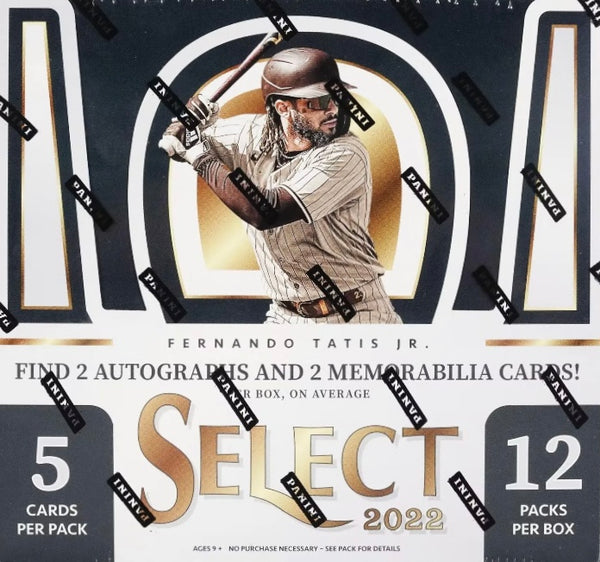 2022 Panini Select Baseball Hobby Box