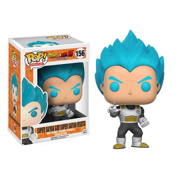 Funko Pop Dragonball Z Super Saiyan God Super Saiyan Vegeta Figure