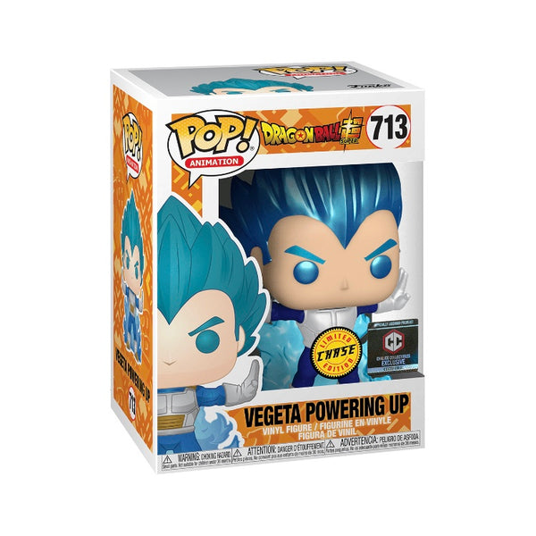 Funko Pop Dragonball Z Vegeta Powering Up Chalice Collectibles Exclusive Chase Figure