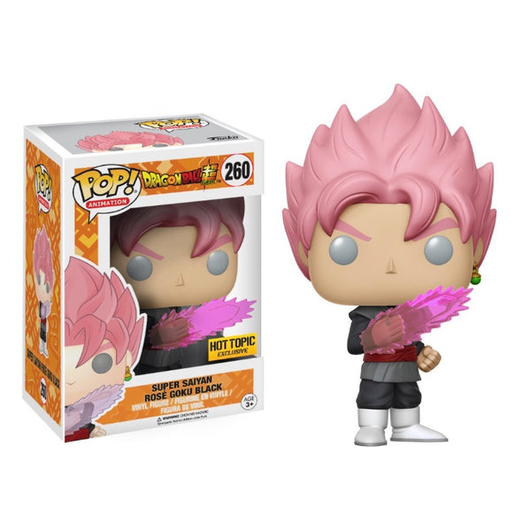 Funko Pop Dragonball Z Super Saiyan Rose Hot Topic Exclusive Figure