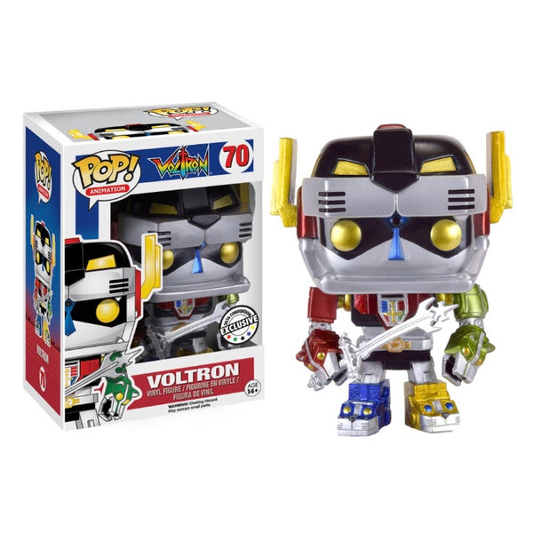 Funko Pop Voltron Metallic 2014 Convention Exclusive Figure