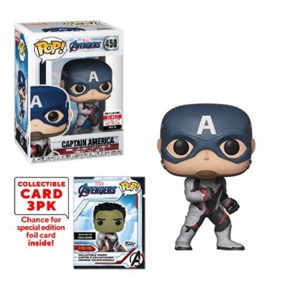 Funko Pop Marvel Avengers Captain America Entertainment Earth Exclusive Figure