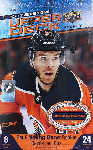 2020-21 Upper Deck Hockey Series 1 Hobby Box