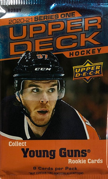 2020-21 Upper Deck Hockey Series 1 Hobby Pack