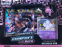 Pokemon Champions Path Pin Collection Ballonlea Gym