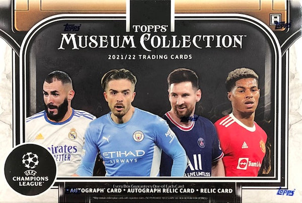 2021-22 Topps UEFA Champions League Museum Collection Soccer Hobby Box