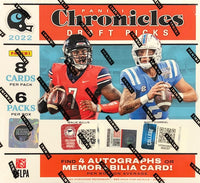 2022 Panini Chronicles Draft Picks Collegiate Football Hobby Box