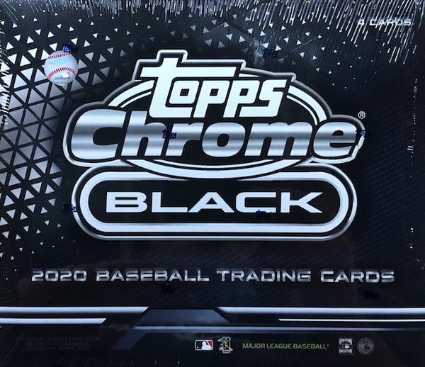 2020 Topps Chrome Black Baseball Hobby Box