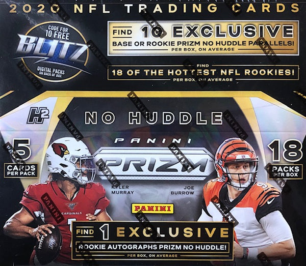 2020 Panini Prizm Football No Huddle Hobby Box