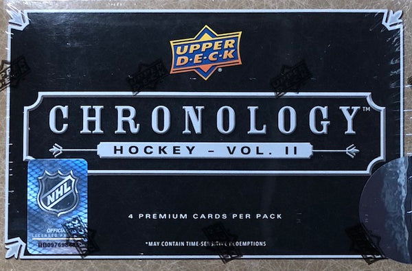 2019-20 Upper Deck Chronology Vol. II Hockey Hobby Box