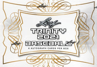 2021 Leaf Trinity Baseball Hobby Box