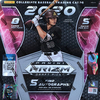 2020 Panini Prizm Draft Picks Baseball Hobby Box