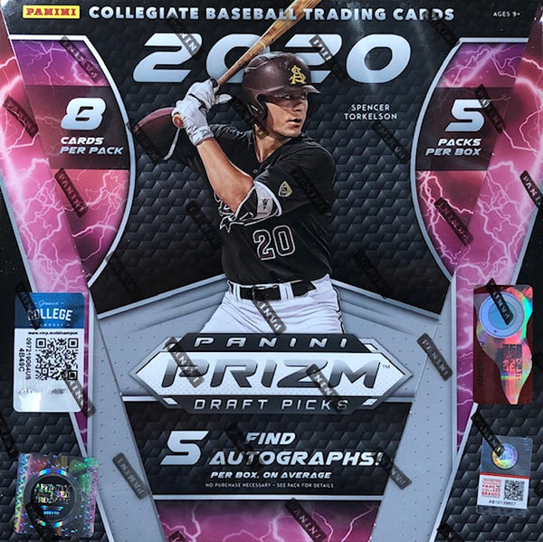 2020 Panini Prizm Draft Picks Baseball Hobby Box