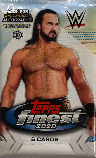 2020 Topps Finest WWE Wrestling Hobby Pack