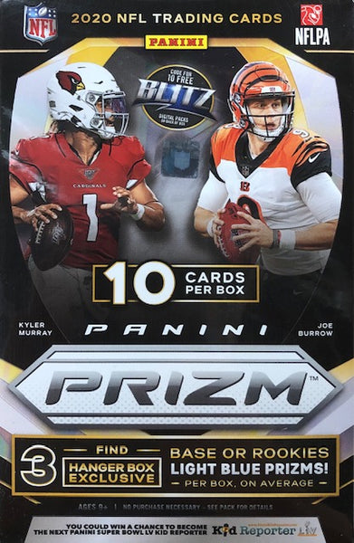 2020 Panini Prizm Football Hanger Box