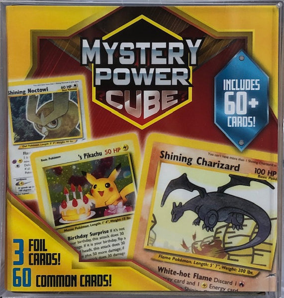 Pokemon Mystery Power Cube includes 60+ Cards!