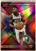 2019-20 Panini Chronicals XR Zion Williamson Pink Parallel Rookie Card