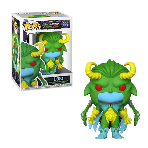 Funko Pop Marvel Mech Strike Monster Hunters Loki Figure