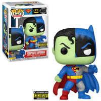 Funko Pop Heroes Composite Superman Entertainment Earth Exclusive Figure
