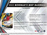 2022 Bowman's Best Baseball Hobby Box