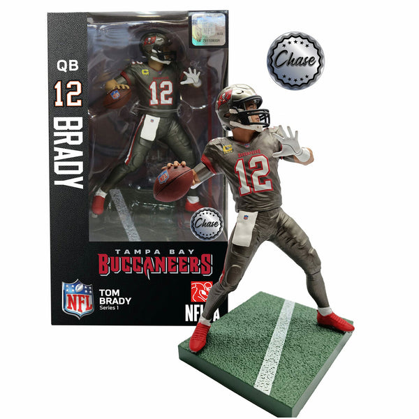 Tom Brady (Tampa Bay Buccaneers) CHASE Imports Dragon NFL 6" Figure Series 1