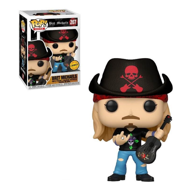 Funko Pop Bret Michaels Chase Figure