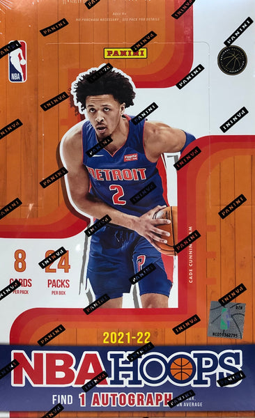 2021-22 Panini NBA Hoops Basketball Hobby Box