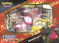 Pokemon TCG: Crown Zenith Regidrago V Collection Box Baseball Dreams & Memories Pokemon TCG: Crown Zenith Regidrago V Collection Box Baseball Dreams & Memories