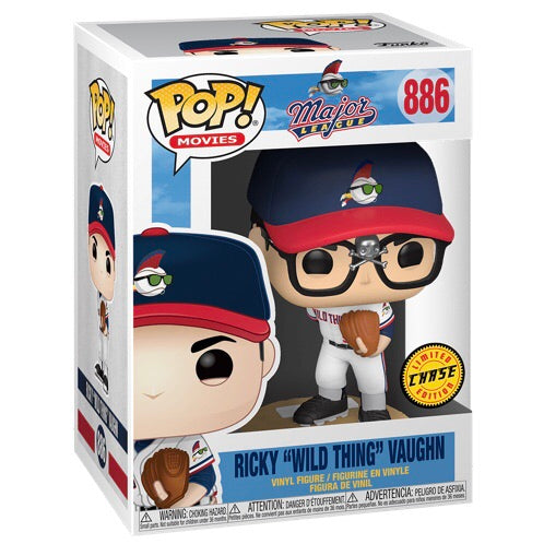 Funko Pop Movies Major League Ricky “Wild Thing” Vaughn CHASE