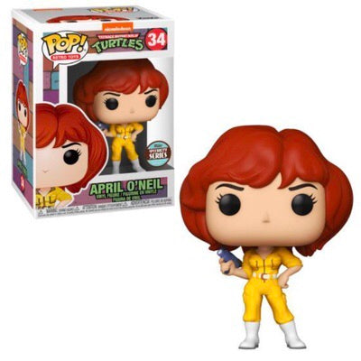 Funko Pop Teenage Mutant Ninja Turtles April O’Neil Specialty Series Figure